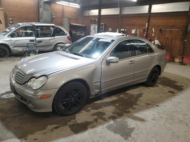 WDBRF81J05F560518 - 2005 MERCEDES-BENZ C 240 4MATIC SILVER photo 1