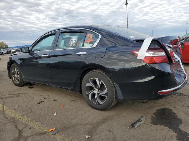 1HGCR2F36GA211452 - 2016 HONDA ACCORD LX BLACK photo 2