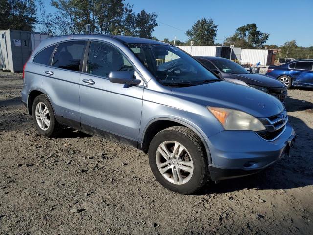 JHLRE3H77AC006019 - 2010 HONDA CR-V EXL SILVER photo 4