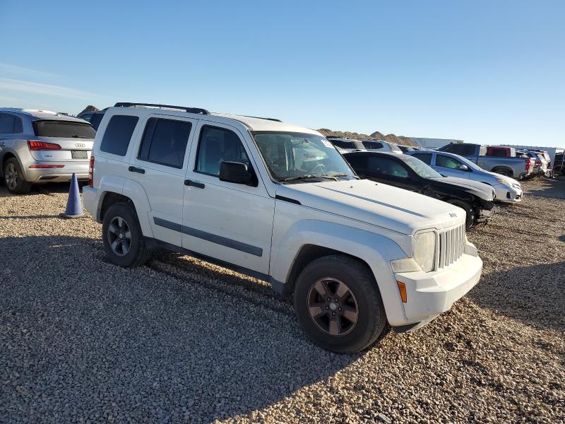1J8GP28K39W503746 - 2009 JEEP LIBERTY SPORT WHITE photo 4