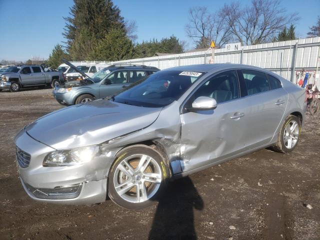 YV126MFK3F1346029 - 2015 VOLVO S60 PREMIER SILVER photo 1