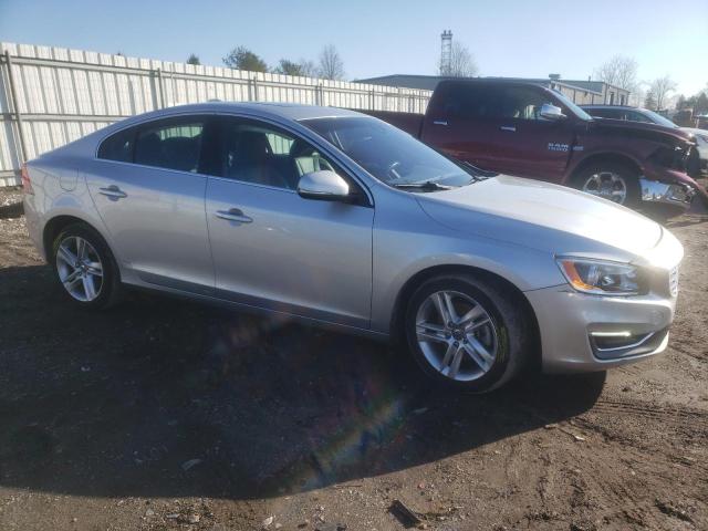 YV126MFK3F1346029 - 2015 VOLVO S60 PREMIER SILVER photo 4