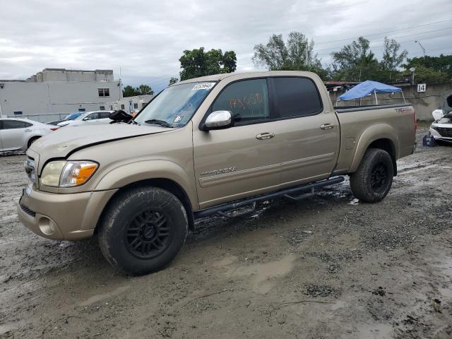 5TBET34195S491991 - 2005 TOYOTA TUNDRA DOUBLE CAB SR5 TAN photo 1