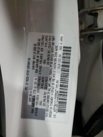 JM3TCBCY2J0233047 - 2018 MAZDA CX-9 TOURING Weiß Foto 14