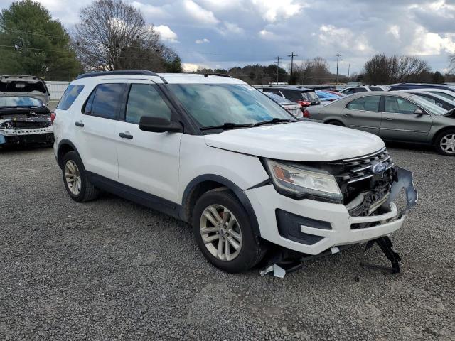 1FM5K7B80HGB37417 - 2017 FORD EXPLORER WHITE photo 4