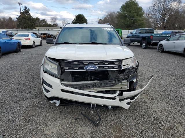 1FM5K7B80HGB37417 - 2017 FORD EXPLORER WHITE photo 5