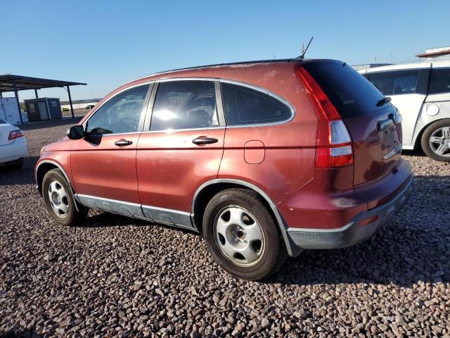 JHLRE38398C028966 - 2008 HONDA CR-V LX RED photo 2