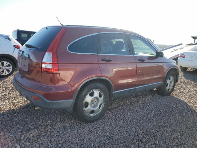 JHLRE38398C028966 - 2008 HONDA CR-V LX RED photo 3