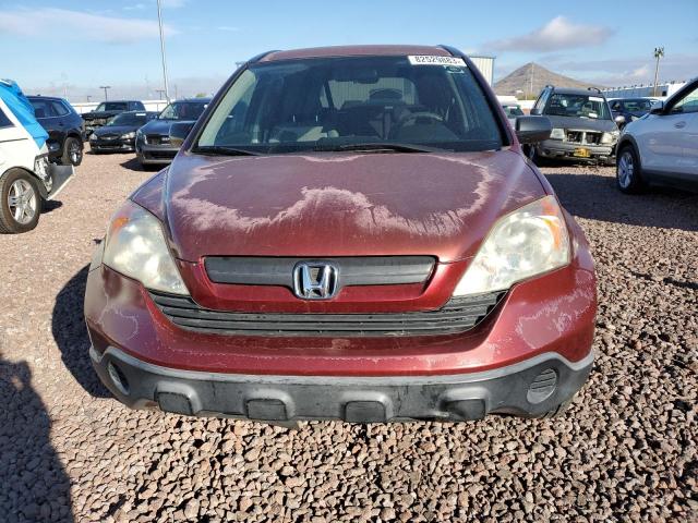 JHLRE38398C028966 - 2008 HONDA CR-V LX RED photo 5