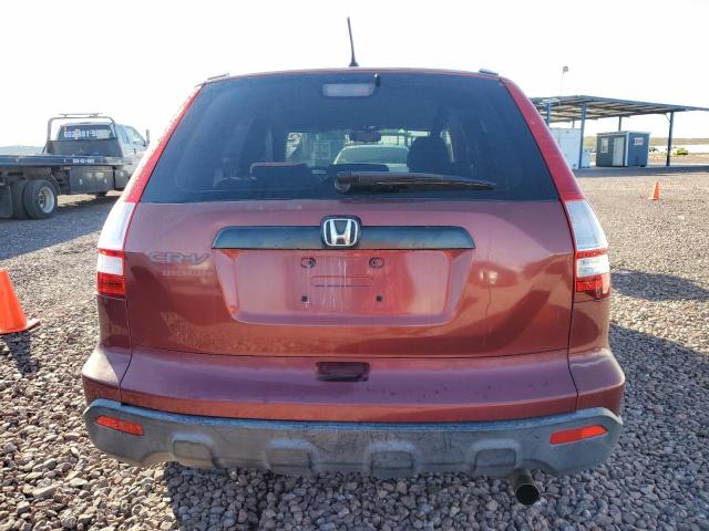 JHLRE38398C028966 - 2008 HONDA CR-V LX RED photo 6