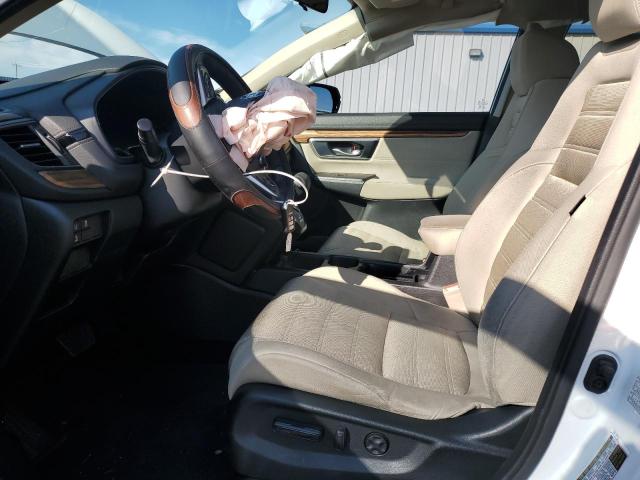 2HKRW2H57KH620643 - 2019 HONDA CR-V EX WHITE photo 7