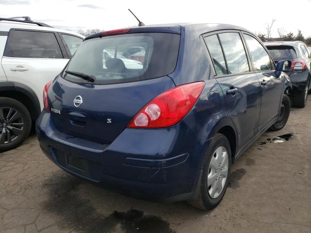 3N1BC13E07L448462 - 2007 NISSAN VERSA S BLUE photo 3