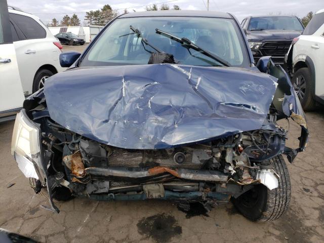 3N1BC13E07L448462 - 2007 NISSAN VERSA S BLUE photo 5