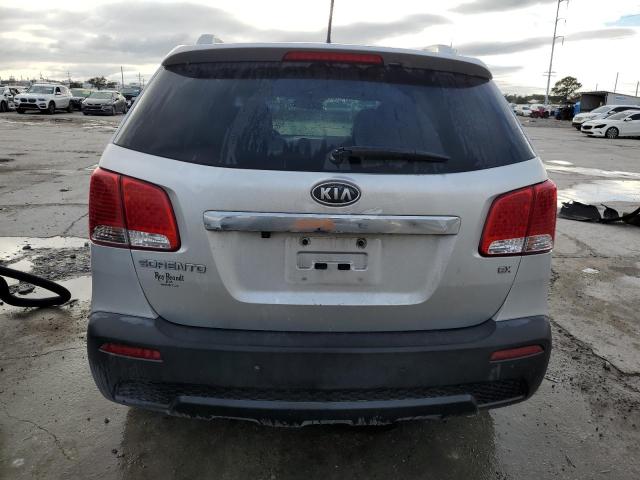 5XYKU3A64DG321797 - 2013 KIA SORENTO EX SILVER photo 6