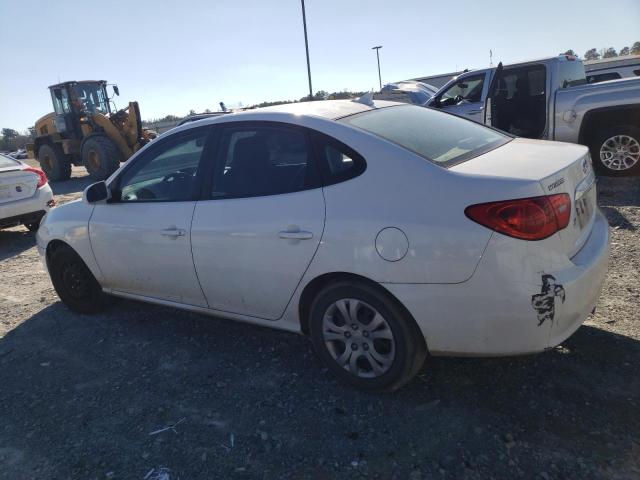 KMHDU4AD6AU089240 - 2010 HYUNDAI ELANTRA BLUE WHITE photo 2