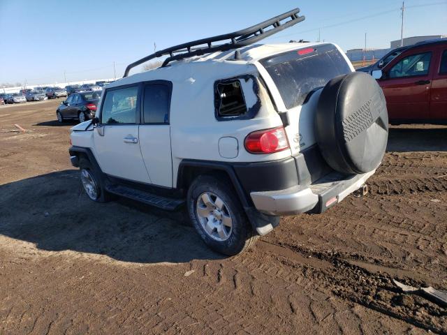 JTEBU4BFXAK087011 - 2010 TOYOTA FJ CRUISER WHITE photo 2