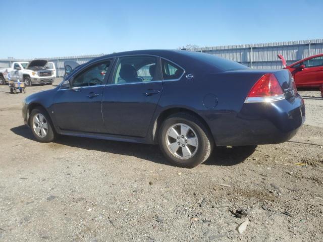 2G1WT57K391207420 - 2009 CHEVROLET IMPALA 1LT BLUE photo 2