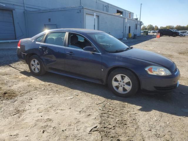 2G1WT57K391207420 - 2009 CHEVROLET IMPALA 1LT BLUE photo 4