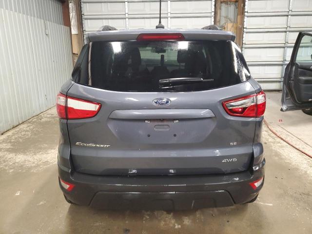 MAJ6S3GL9NC474837 - 2022 FORD ECOSPORT SE رمادي صورة 6