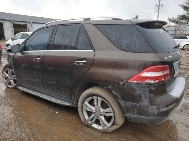 4JGDA5HB4EA356689 - 2014 MERCEDES-BENZ ML 350 4MATIC BROWN photo 2