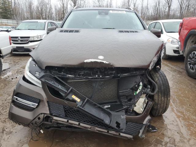 4JGDA5HB4EA356689 - 2014 MERCEDES-BENZ ML 350 4MATIC BROWN photo 5