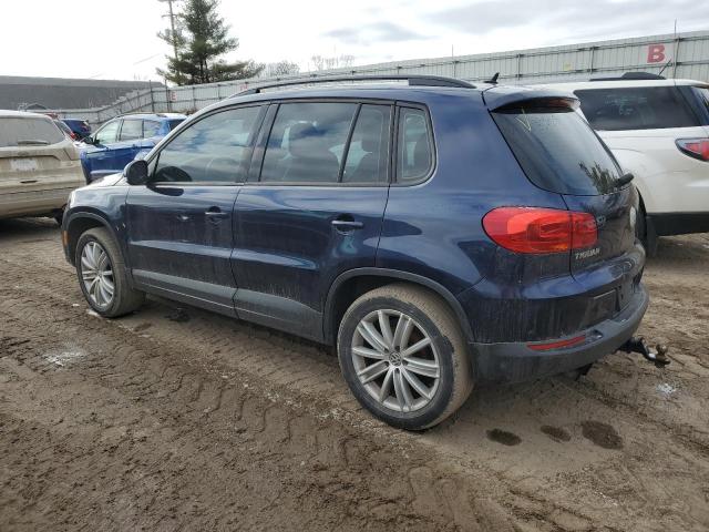 WVGBV7AX8GW562245 - 2016 VOLKSWAGEN TIGUAN S BLUE photo 2