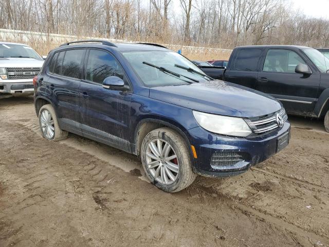 WVGBV7AX8GW562245 - 2016 VOLKSWAGEN TIGUAN S BLUE photo 4