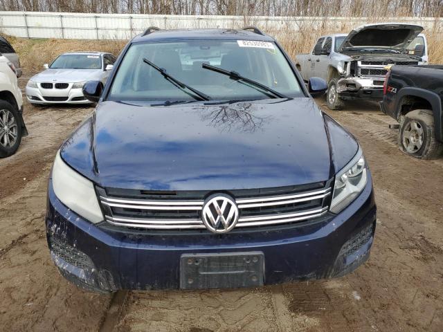 WVGBV7AX8GW562245 - 2016 VOLKSWAGEN TIGUAN S BLUE photo 5