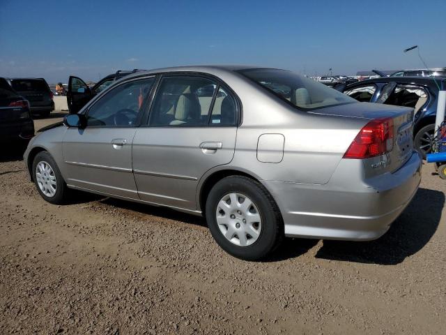 1HGES16545L028481 - 2005 HONDA CIVIC LX GOLD photo 2