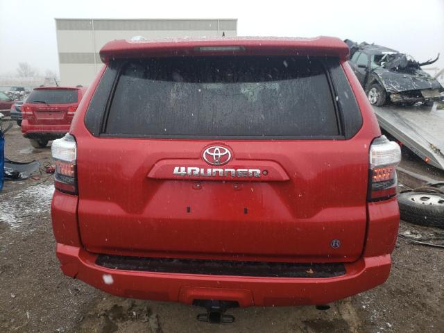 JTEBU5JR4F5227528 - 2015 TOYOTA 4RUNNER SR5 RED photo 6