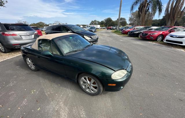 JM1NB353040407536 - 2004 MAZDA MX-5 MIATA BASE GREEN photo 1