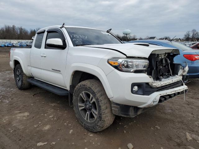 5TFSZ5AN4JX154130 - 2018 TOYOTA TACOMA ACCESS CAB WHITE photo 4