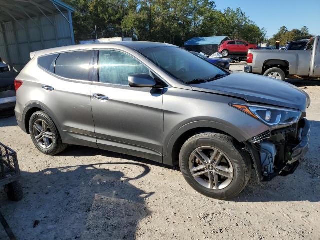 5XYZT3LB1JG565401 - 2018 HYUNDAI SANTA FE S GRAY photo 4