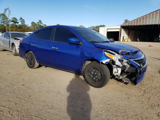 3N1CN7AP7FL833991 - 2015 NISSAN VERSA S BLUE photo 4