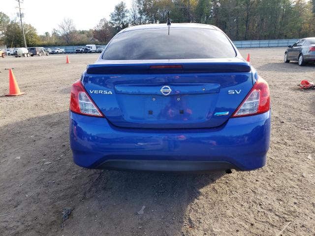 3N1CN7AP7FL833991 - 2015 NISSAN VERSA S BLUE photo 6