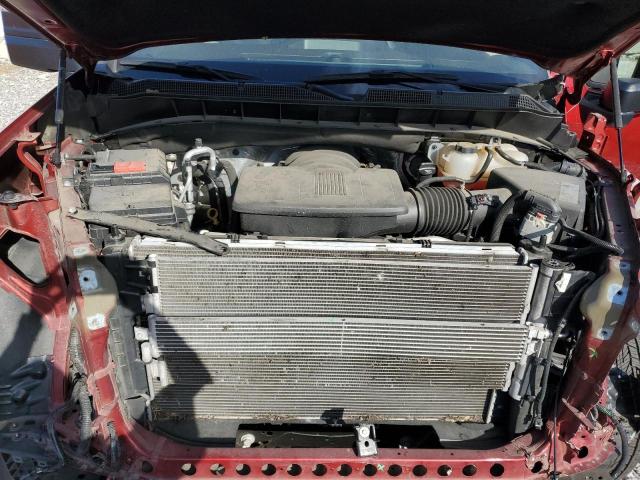 1GCUWCEDXMZ343509 - 2021 CHEVROLET SILVERADO C1500 LT 红色 照片 11