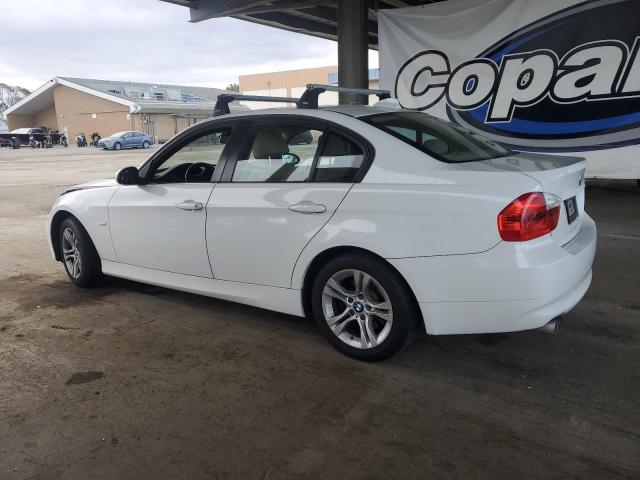 WBAVC93598K035738 - 2008 BMW 328 XI WHITE photo 2