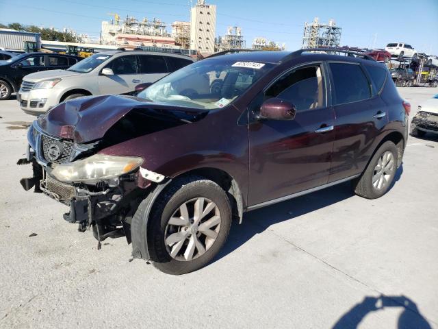 JN8AZ1MU1DW209882 - 2013 NISSAN MURANO S BURGUNDY photo 1