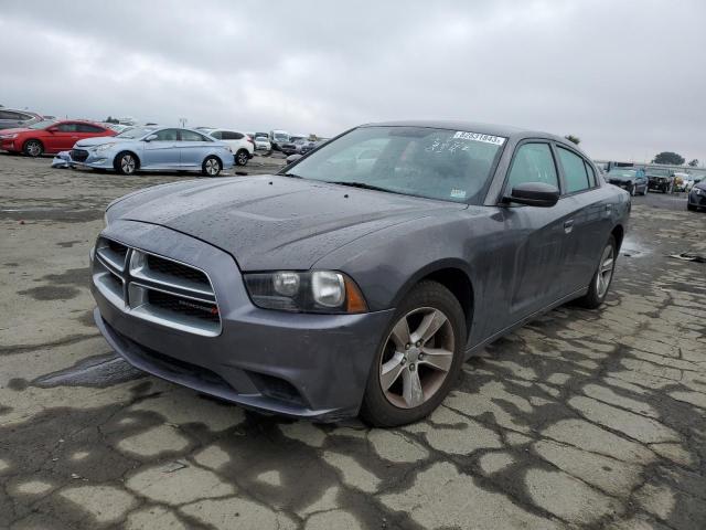 2C3CDXBG1EH237429 - 2014 DODGE CHARGER SE GRAY photo 1