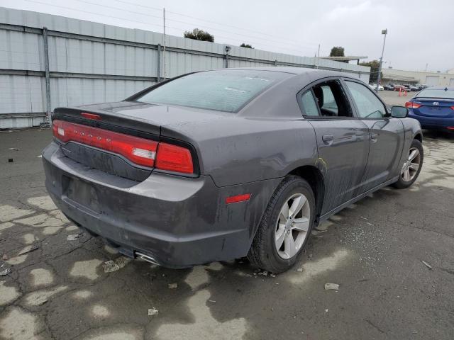 2C3CDXBG1EH237429 - 2014 DODGE CHARGER SE GRAY photo 3