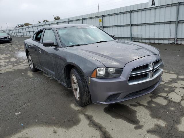 2C3CDXBG1EH237429 - 2014 DODGE CHARGER SE GRAY photo 4