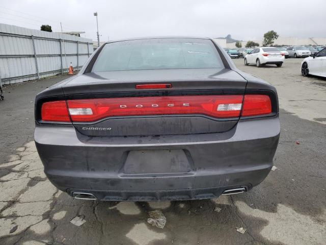 2C3CDXBG1EH237429 - 2014 DODGE CHARGER SE GRAY photo 6