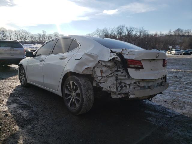 19UUB1F35GA001735 - 2016 ACURA TLX WHITE photo 3