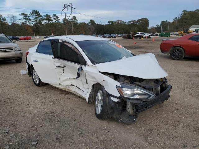 3N1AB7AP5JY310870 - 2018 NISSAN SENTRA S WHITE photo 4