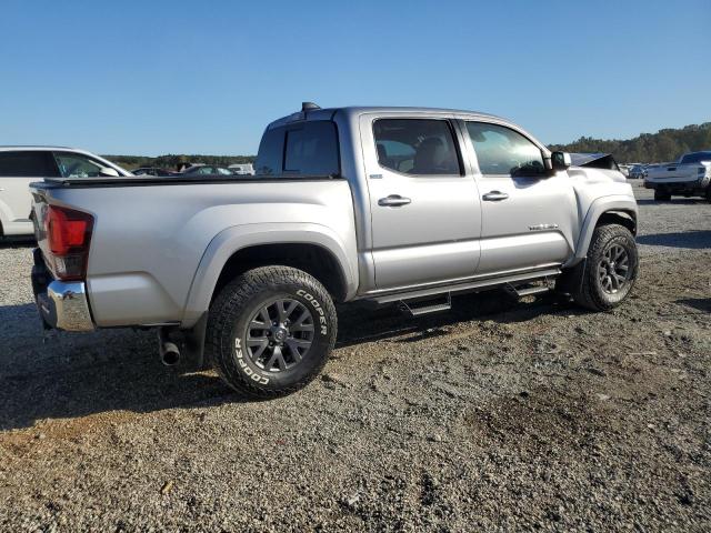 5TFAZ5CN2MX102668 - 2021 TOYOTA TACOMA DOUBLE CAB SILVER photo 3