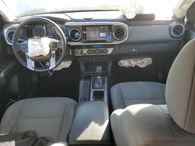 5TFAZ5CN2MX102668 - 2021 TOYOTA TACOMA DOUBLE CAB SILVER photo 8