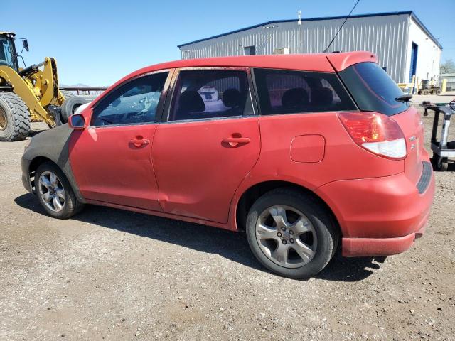 2T1KR32E33C036297 - 2003 TOYOTA COROLLA MA XR RED photo 2