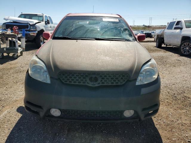 2T1KR32E33C036297 - 2003 TOYOTA COROLLA MA XR RED photo 5