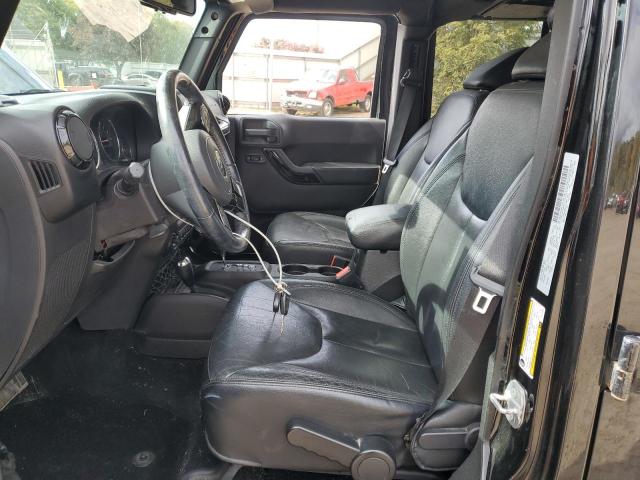 1C4BJWEG3FL714484 - 2015 JEEP WRANGLER U SAHARA BLACK photo 7