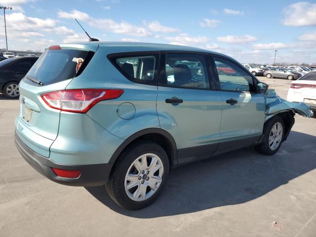 1FMCU0F71DUA71613 - 2013 FORD ESCAPE S TURQUOISE photo 3